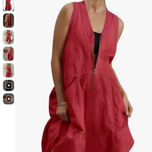 Sleeveless Tank Mini Dress